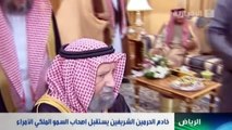 ظهور الملك عبدالله بن عبدالعزيز بعد إجراء العملية