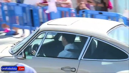 Gareth Bale Arrives To Real Madrid Training In Style