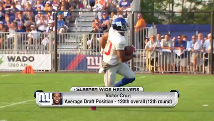 Sleeper wide receivers