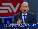 No es obligatorio presentar segunda proyección de gastos