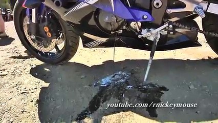 Motorcycle Crashes Into Hillside 7 28 2012 - YouTube
