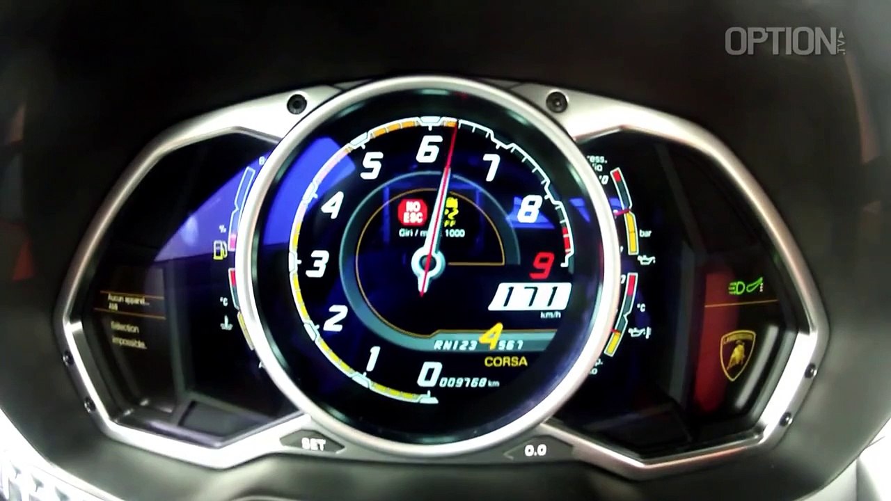 Launch Control : Lamborghini Aventador LP 700-4 (Option Auto)