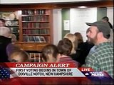 barack obama wins dixville notch, new hampshire in first 2008 election returns