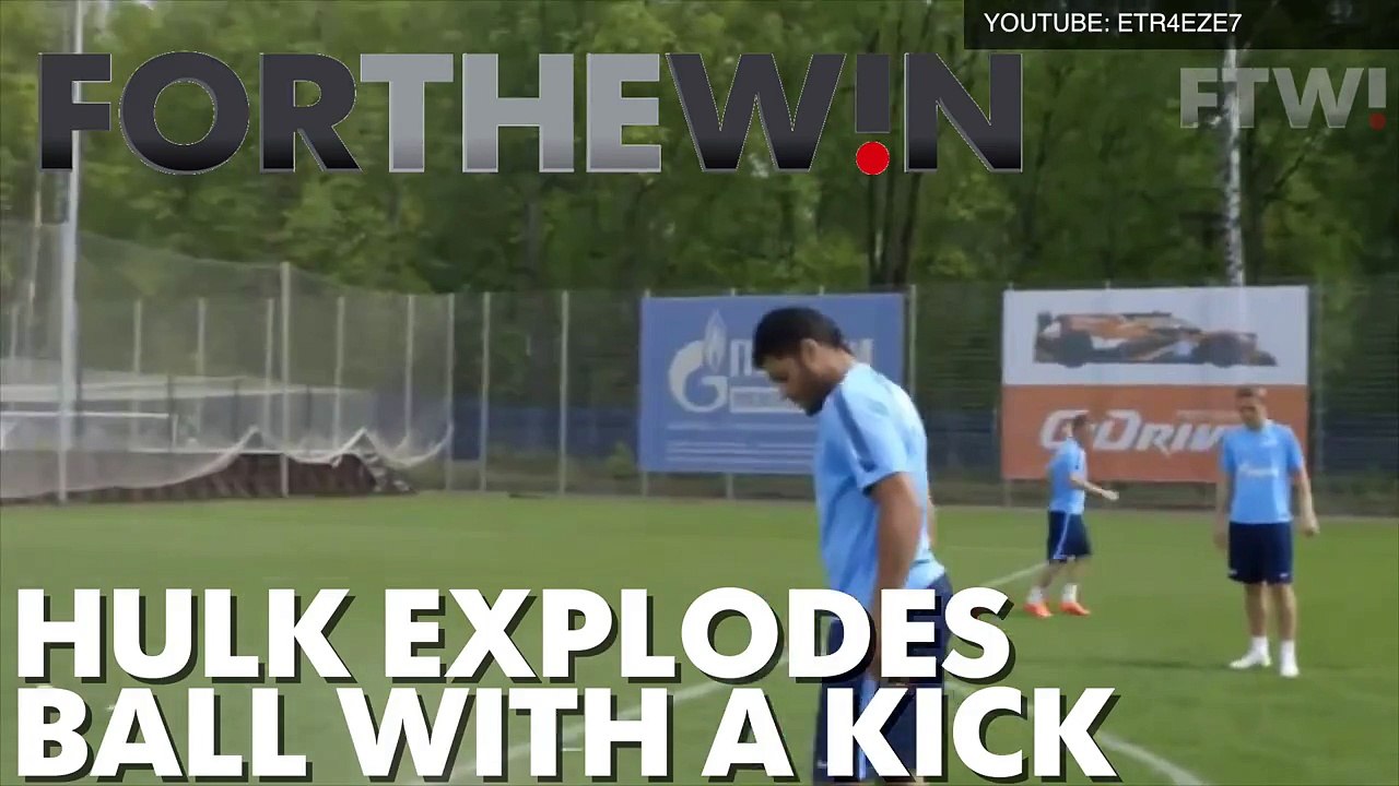 Hulk Explodes Ball with a Kick - video Dailymotion