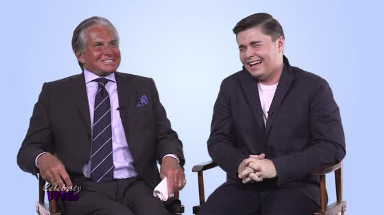 George Hamilton Walks Off Set As His Son, George Hamilton, Jr., Hangs Him Out To Dry