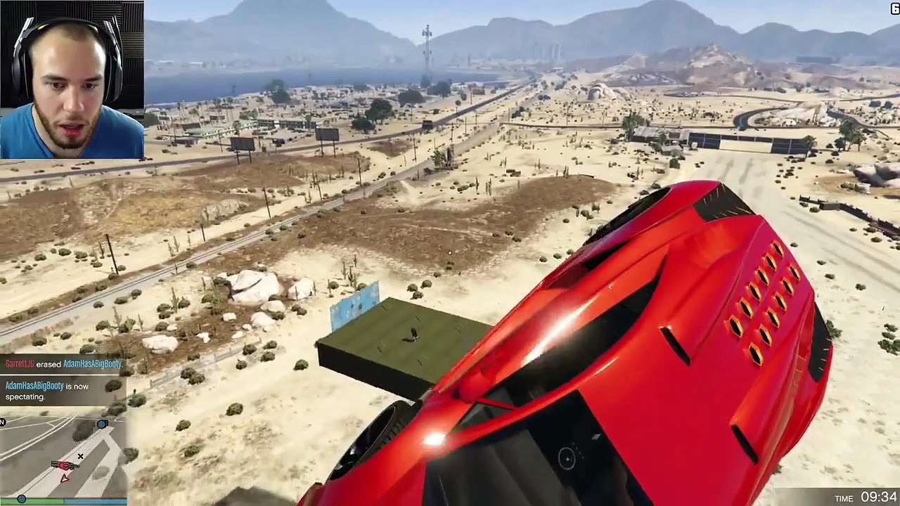 Barney Avoids the Explosive Death (GTA 5 online RPG Vs Stunters)