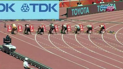 Dafne Schippers  Women's 100m Heat 5 IAAF World Championship 2015