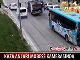 Bursa'da Akılalmaz Trafik Kazaları Mobese Kameralarından