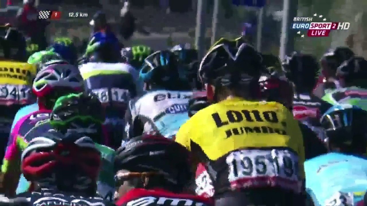 Vuelta a Espana Stage 3 2015 Final Kilometers