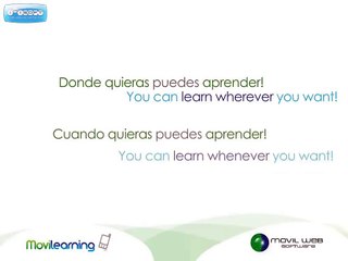 Скачать видео: MoviLearning Donde quieras puedes aprender!, Cuando quieras puedes aprender!