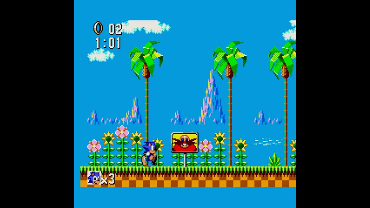 Short Gameplay: Sonic the Hedgehog (Master System)
