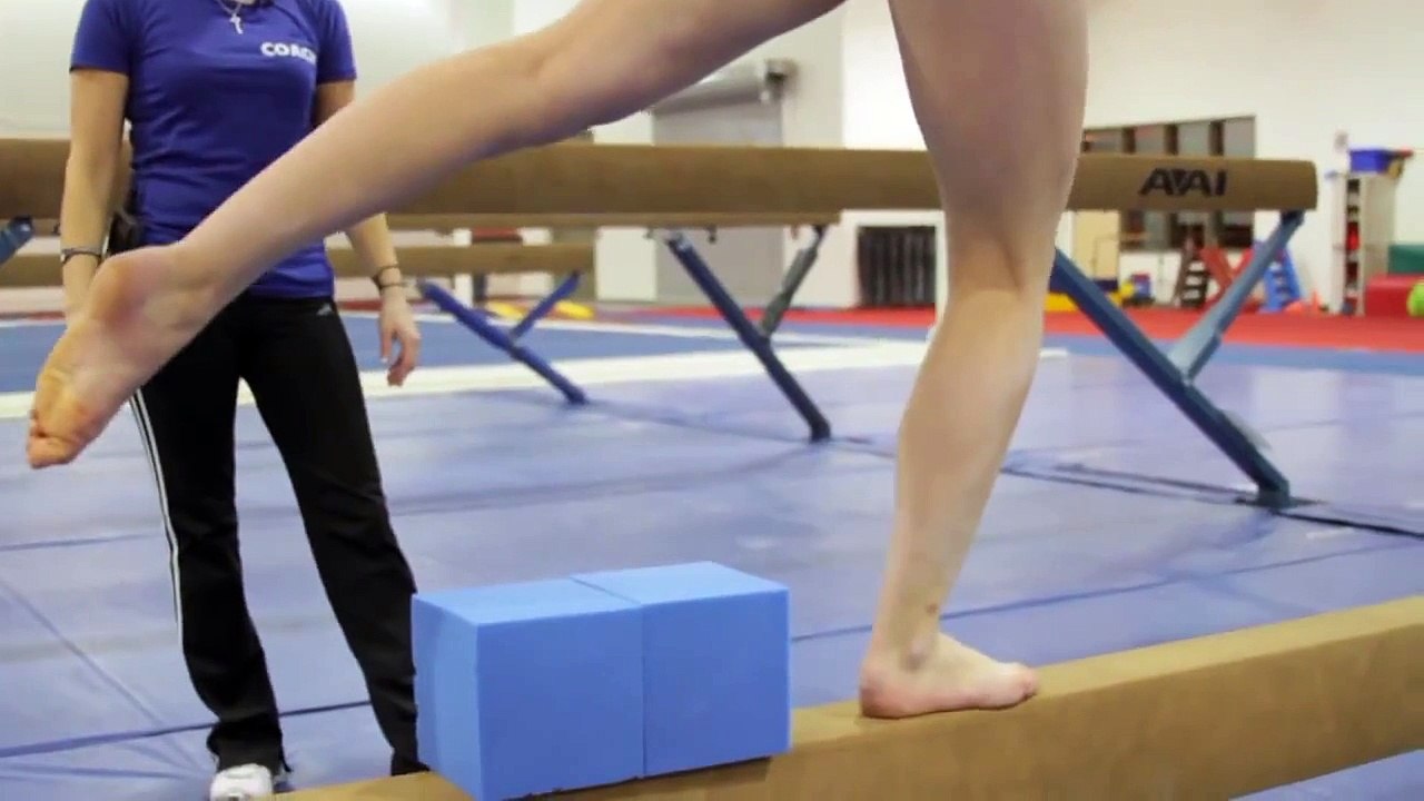 Gymnastics Tips and Exercises : Gymnastics Beam Drills