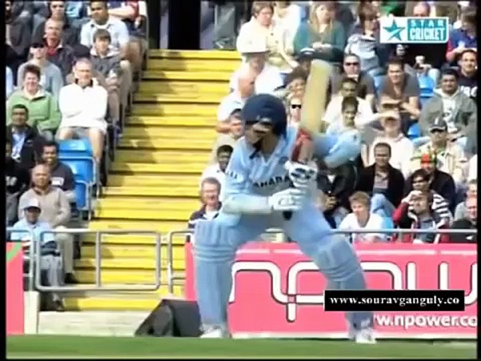Sachin Tendulkar   Sourav Ganguly 116 Run Opening PARTNERSHIP vs England 5th ODI 2007