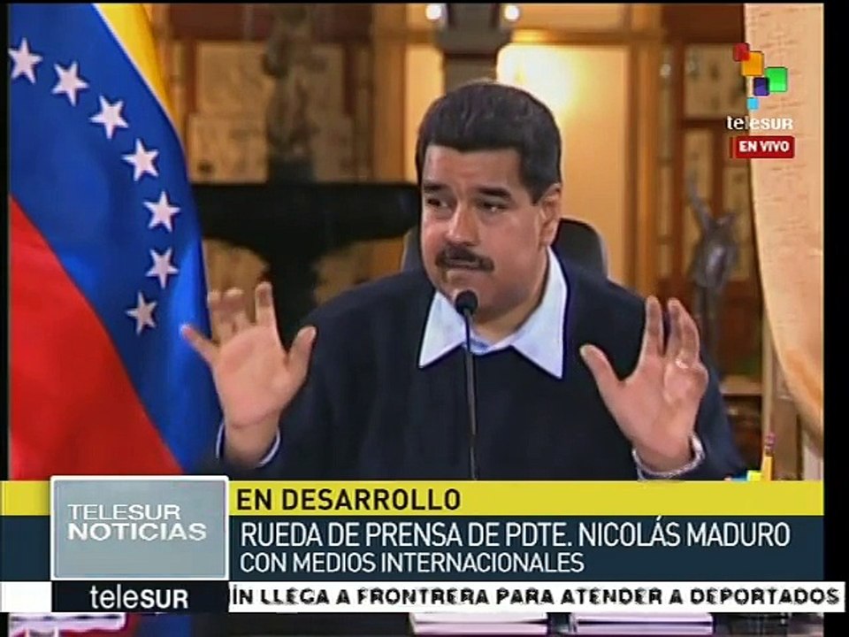 Maduro: He ordenado mantener una vigilancia estricta en la frontera