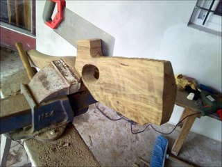 Custom Wood stock Hatsan AT44-10