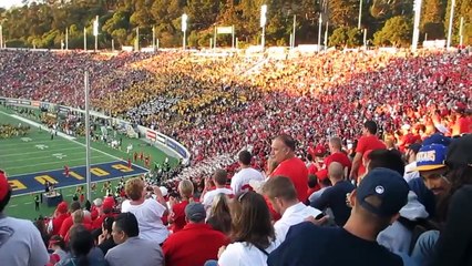 Ohio State Band "Hang on Sloopy" in the stands Cal vs. Ohio State 2013 Memorial Stadium Berkeley