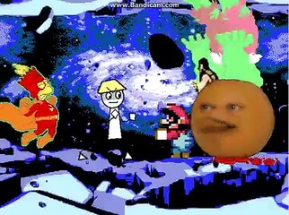 MUGEN Battle #54 - Fighting Mario/Bartman/Kung Fu Fiunn vs. Annoying Orange/Scorpion/Hulk