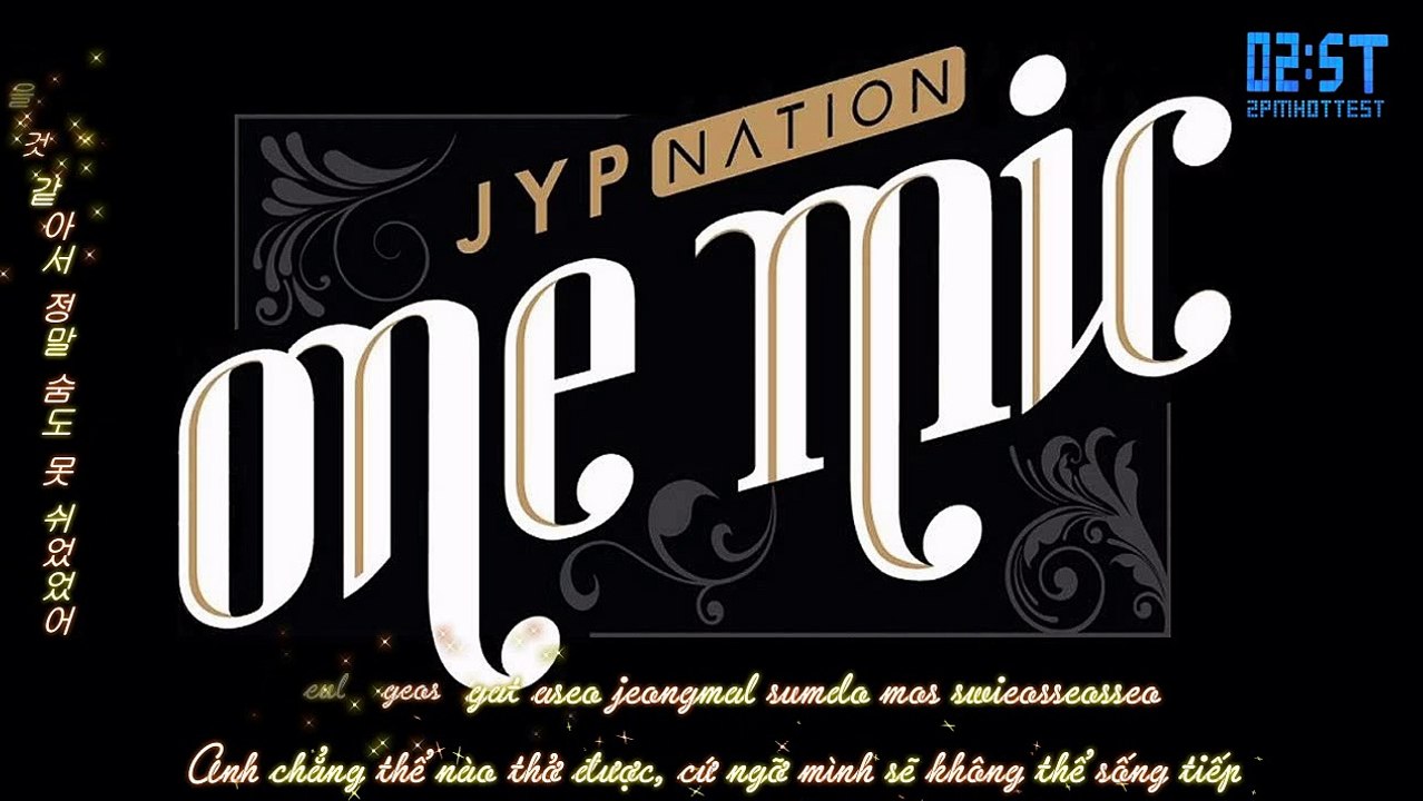 [Vietsub + Kara - 2ST] Farewell Under The Sun - Bernard Park & Suzy @ JYP Nation Korea 2014 ‘One Mic’