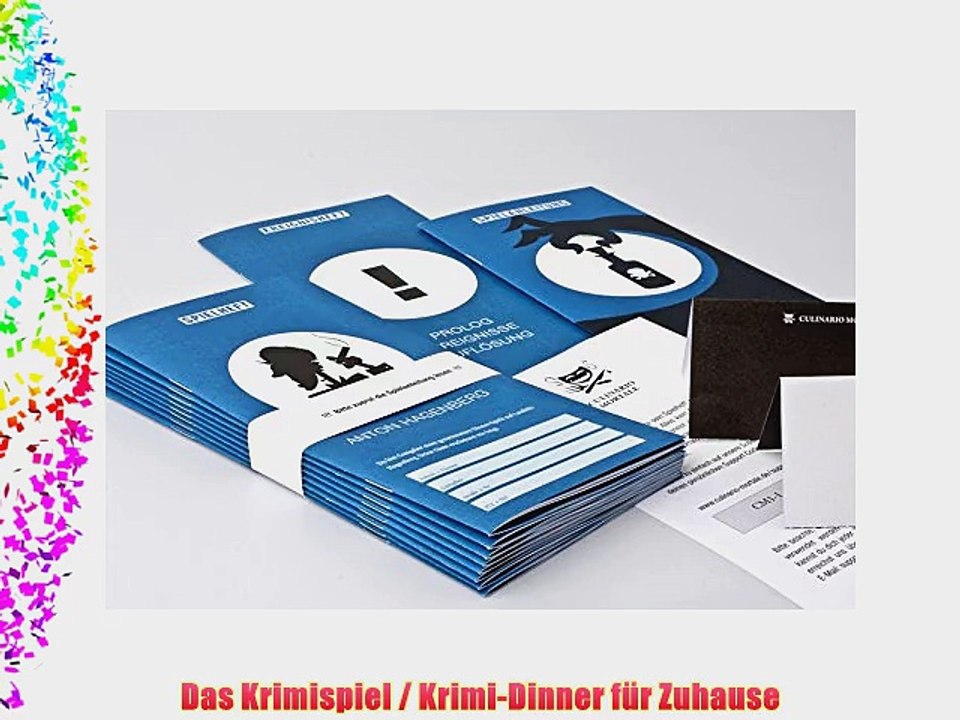 Culinario Mortale - Schatten ?ber Landsitz Hagenberg - Das Krimispiel f?r Zuhause
