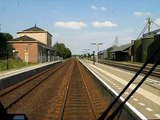 Train Drivers View, Netherlands, Zuidbroek-Veendam