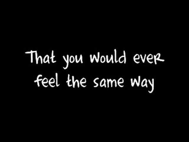 Crush by David Archuleta Lyrics
