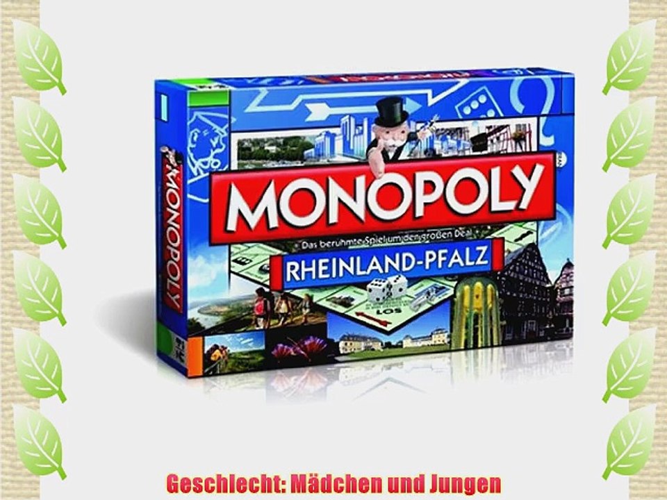Winning Moves 42396 - Monopoly Rheinland Pfalz