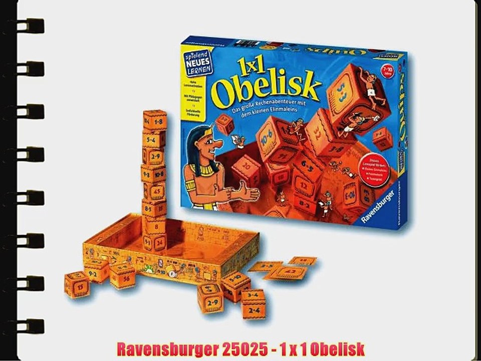Ravensburger 25025 - 1 x 1 obelisk