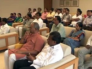 Gandhinagar Nagar Palika developmental work cheque distribution by Gujarat CM