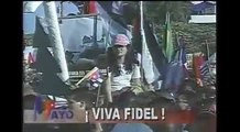 Cuba: Un mar de pueblo desfila por la Plaza de la Revolución