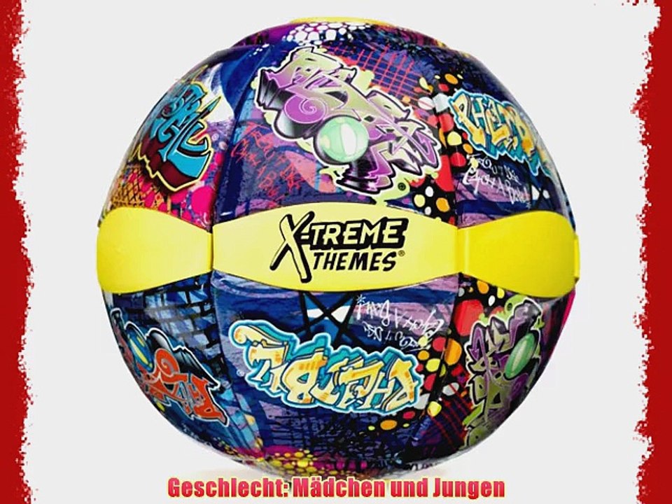 Universal Trends TU83180 - Universal Trends - Phlat Ball XT X-Treme Themes Graffiti