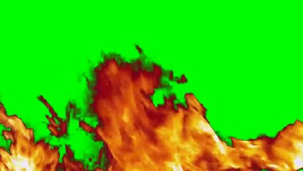 Real Fire Green Screen FX - Plus Bonus Smoke Effect.mpg