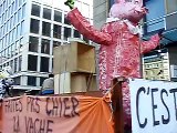 Manifestation anti OMC, à Genève 28 11 09