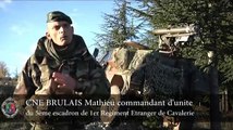 Control opérationnel du 5e escadron du 1er Régiment étranger de cavalerie