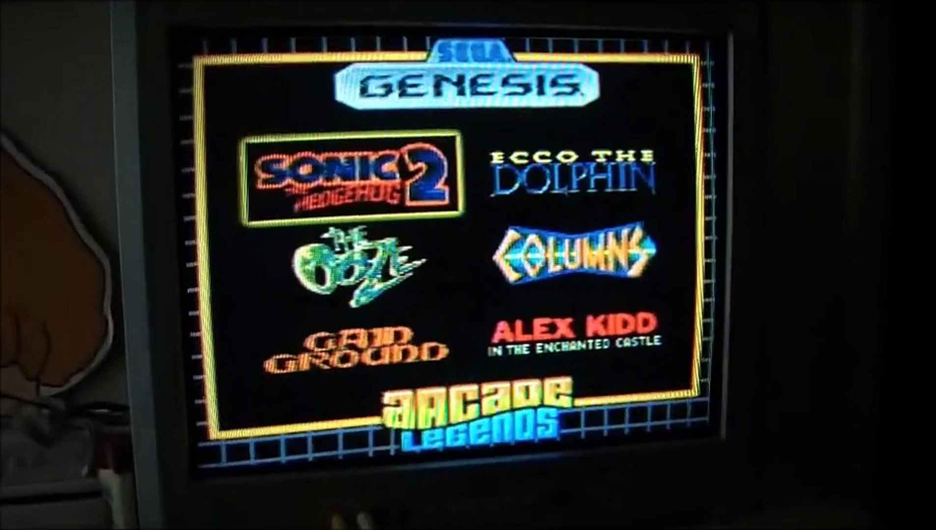 sega genesis plug and play radica