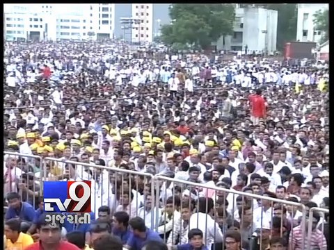 Ahmedabad turns 'fortress' for 'mega rally' by Patels today - Tv9 Gujarati