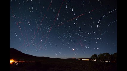 Military Exercises Illuminate Skies Over Nevada