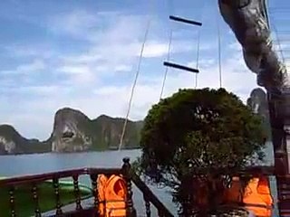 Halong Bay View from Boat - Long