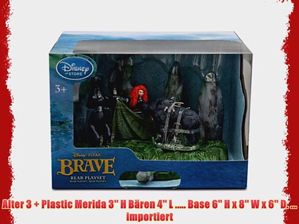 Disney Brave B?r Play-Set beinhaltet Merida Figur und cub B?ren