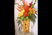 Flowers And Orange Arrangements By Everyday Flowers