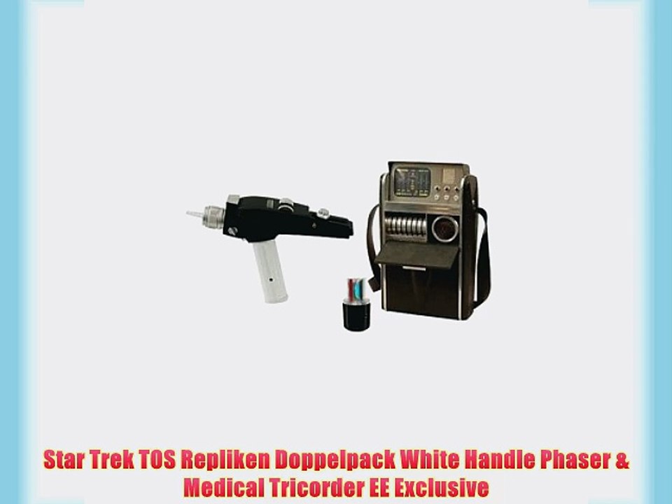 Star Trek TOS Repliken Doppelpack White Handle Phaser