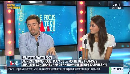 L'amnésie numérique touche plus de 3 millions de Français, selon une étude de Kaspersky: Michaël Dandrieux et Cécile Monteil - 25/08