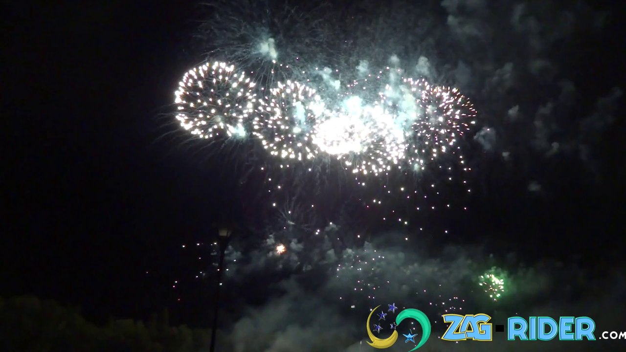 Feu d'Artifice d'Avignon du 25 Aout: le bouquet final