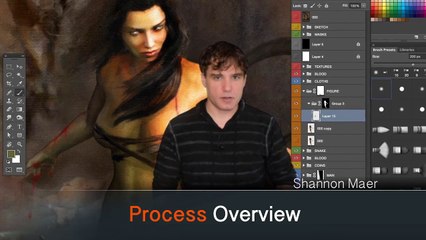 Shannon Maer Tutorials - Adobe Photoshop Painting and DAZ Studio Beginners Introduction