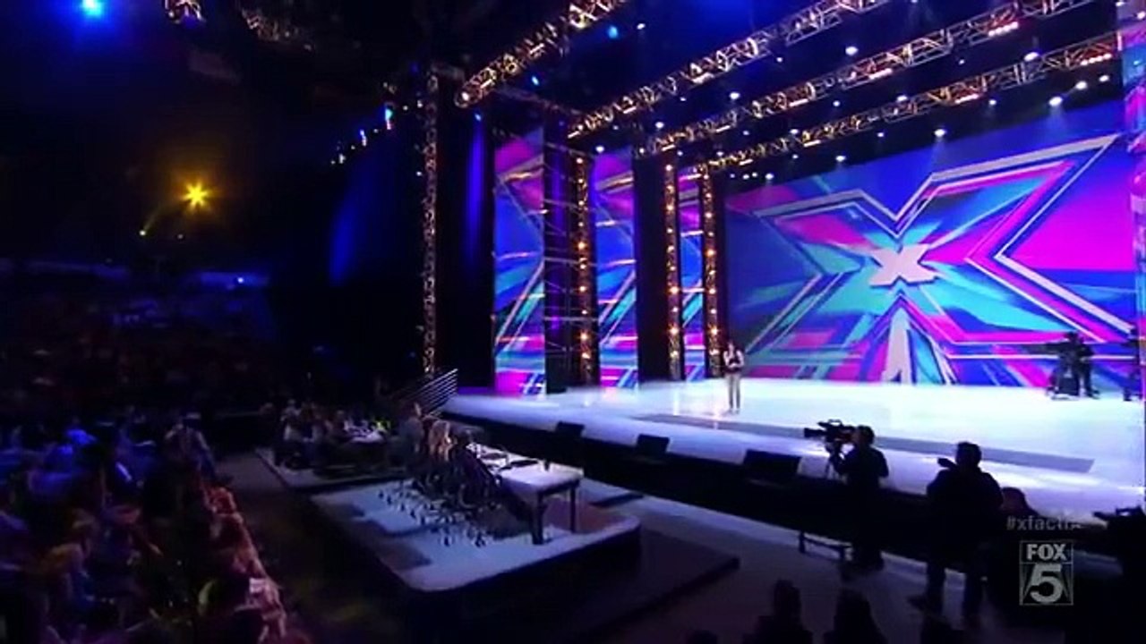 Demi Lovato Cries on Jillian Jensen X Factor USA 2012 Audition video