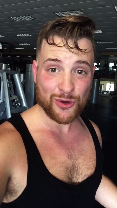 Cet homme s'est fait enfermer dans sa salle de sport.