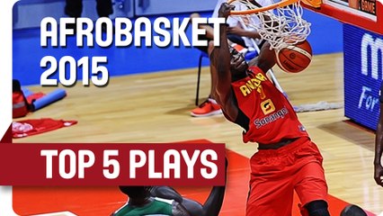 Top 5 Plays - Day 6 - AfroBasket 2015