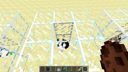 Minecraft :: How To Get A BLACK AND WHITE BUNNY WITH GREY EYES