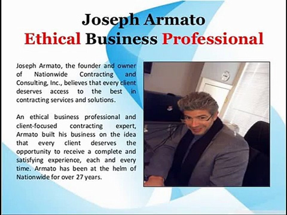 Joseph Armato Professional Person