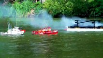 SCHIFFBRAND PIRMASENS SHIP FIRE feu de navire navio de fogo brulotto (1)