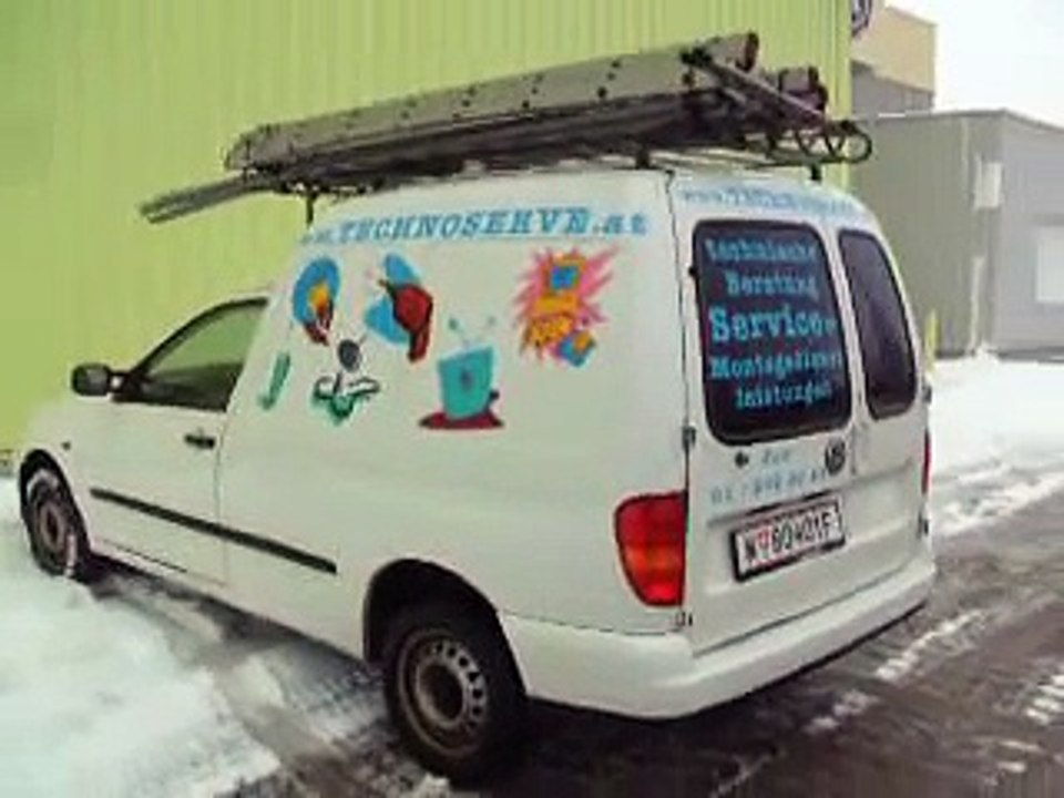 Volkswagen Caddy 1,9TDI Klima Standheizung Fensterheber im Einsatz